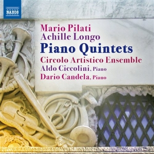 Pilati / Longo - Piano Quintets i gruppen Externt_Lager / Naxoslager hos Bengans Skivbutik AB (691629)
