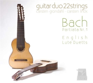 Bach J S - Guitar Duo 22 Strings i gruppen Externt_Lager / Naxoslager hos Bengans Skivbutik AB (691683)