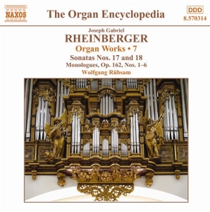 Rheinberger - Organ Works Vol 7 i gruppen Externt_Lager / Naxoslager hos Bengans Skivbutik AB (692016)