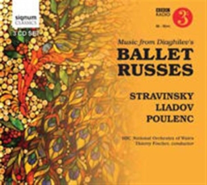 Fischer Thierry - Music From Diaghilev's Ballet Russe i gruppen CD / Klassiskt hos Bengans Skivbutik AB (692180)