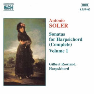 Soler Antonio - Sonatas For Harpsichord Vol 1 i gruppen Externt_Lager / Naxoslager hos Bengans Skivbutik AB (692281)