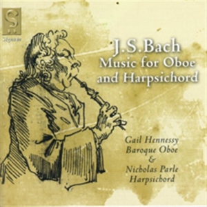 Bach J S - Music For Oboe & Harpsichord i gruppen Externt_Lager / Naxoslager hos Bengans Skivbutik AB (692969)
