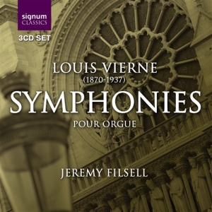 Vierne Louis - Louis Vierne Organ Symphonies i gruppen Externt_Lager / Naxoslager hos Bengans Skivbutik AB (693212)