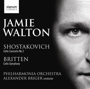 Shostakovich / Britten - Cello Concerto And Symphony i gruppen Externt_Lager / Naxoslager hos Bengans Skivbutik AB (693238)