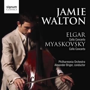 Walton Jamie - Elgar/Myaskovsky Cello Concertos i gruppen Externt_Lager / Naxoslager hos Bengans Skivbutik AB (693322)