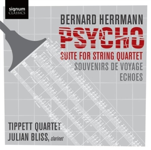 Herrmann Bernard - Psycho Suite For String Quartet i gruppen Externt_Lager / Naxoslager hos Bengans Skivbutik AB (693424)