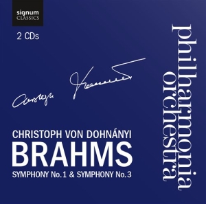 Brahms Johannes - Symphony No.1 And No.3 i gruppen Externt_Lager / Naxoslager hos Bengans Skivbutik AB (693431)