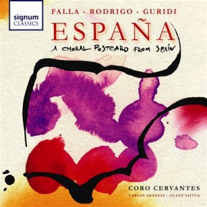 Coro Cervantes - Espana: A Choral Postcard From Spai i gruppen Externt_Lager / Naxoslager hos Bengans Skivbutik AB (693456)