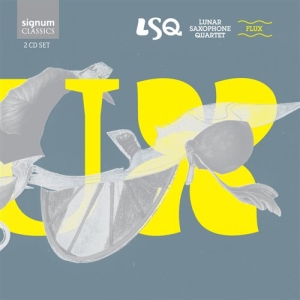 Lunar Saxophone Quartet - Flux i gruppen Externt_Lager / Naxoslager hos Bengans Skivbutik AB (693465)