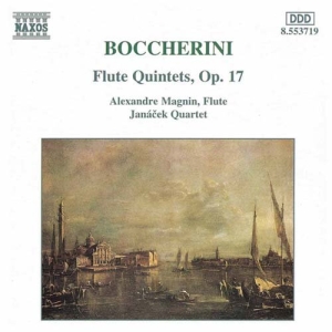 Boccherini Luigi - Flute Quintets Op 17 i gruppen Externt_Lager / Naxoslager hos Bengans Skivbutik AB (693508)