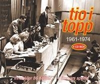 Tio I Topp 1961 - 1974 - Tio I Topp 1961 - 1974 i gruppen CD / Pop-Rock,Samlingar hos Bengans Skivbutik AB (693734)