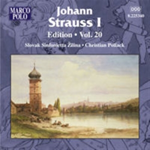 Johann Strauss I - Edition Vol.20 i gruppen Externt_Lager / Naxoslager hos Bengans Skivbutik AB (693840)
