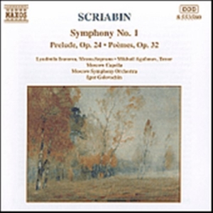 Scriabin Alexander - Symphony No 1 i gruppen Externt_Lager / Naxoslager hos Bengans Skivbutik AB (694410)