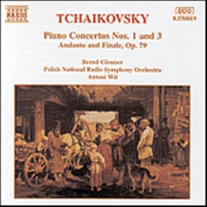 Tchaikovsky Pyotr - Piano Concertos 1 & 3 i gruppen Externt_Lager / Naxoslager hos Bengans Skivbutik AB (694413)