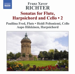Richter - Sonatas For Flute Harpsichord And C i gruppen Externt_Lager / Naxoslager hos Bengans Skivbutik AB (694766)