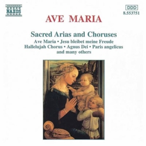 Various - Ave Maria - Sacred Arias And Chorus i gruppen CD / Klassiskt,Reggae hos Bengans Skivbutik AB (695278)