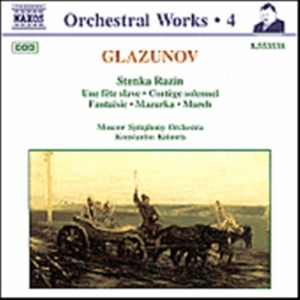 Glazunov Alexander - Orchestral Works 4 i gruppen Externt_Lager / Naxoslager hos Bengans Skivbutik AB (695326)