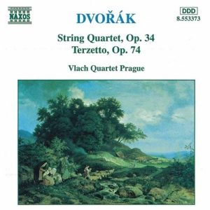 Dvorak Antonin - String Quartet/Terzetto i gruppen Externt_Lager / Naxoslager hos Bengans Skivbutik AB (695328)