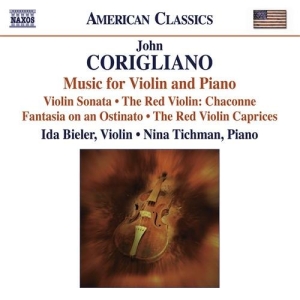Corigliano - The Red Violin Caprices i gruppen Externt_Lager / Naxoslager hos Bengans Skivbutik AB (695889)