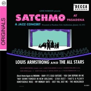 Louis Armstrong - Satchmo In Pasadena i gruppen CD / CD Jazz hos Bengans Skivbutik AB (696060)
