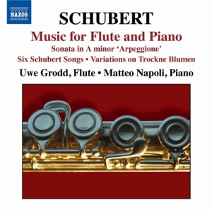 Schubert - Flute And Piano Music i gruppen Externt_Lager / Naxoslager hos Bengans Skivbutik AB (696092)