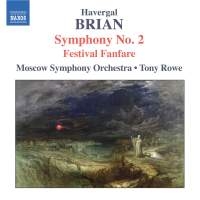 Brian: Rowe - Symphony No. 2 i gruppen Externt_Lager / Naxoslager hos Bengans Skivbutik AB (696153)