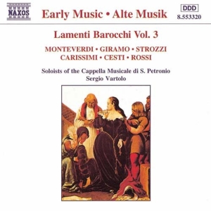 Various - Lamenti Barocchi Vol 3 i gruppen Externt_Lager / Naxoslager hos Bengans Skivbutik AB (696924)
