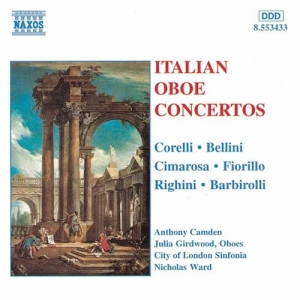Various - Italian Oboe Concertos i gruppen Externt_Lager / Naxoslager hos Bengans Skivbutik AB (696937)