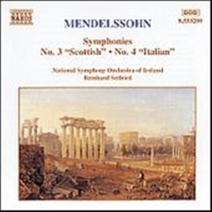 Mendelssohn Felix - Symphonies 3 & 4 i gruppen Externt_Lager / Naxoslager hos Bengans Skivbutik AB (697914)