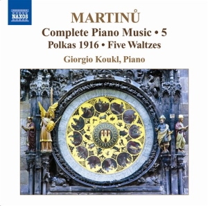 Martinu - Piano Works Vol 5 i gruppen Externt_Lager / Naxoslager hos Bengans Skivbutik AB (698283)