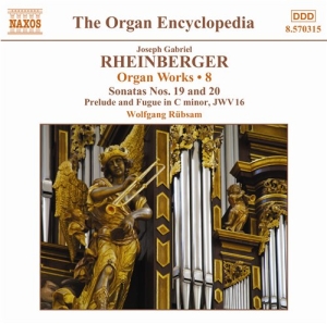Rheinberger - Organ Works Vol 8 i gruppen Externt_Lager / Naxoslager hos Bengans Skivbutik AB (698284)