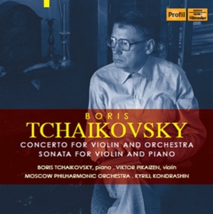 Boris Tchaikovsky - Violin Concerto i gruppen Externt_Lager / Naxoslager hos Bengans Skivbutik AB (699378)