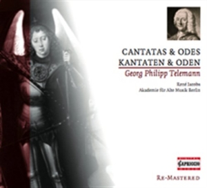 Telemann - Cantatas i gruppen Externt_Lager / Naxoslager hos Bengans Skivbutik AB (699399)