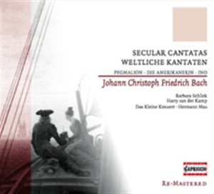 Jcf Bach - Secular Cantatas i gruppen Externt_Lager / Naxoslager hos Bengans Skivbutik AB (699401)