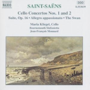 Saint-Saens Camille - Cello Concertos 1 & 2 i gruppen Externt_Lager / Naxoslager hos Bengans Skivbutik AB (699426)