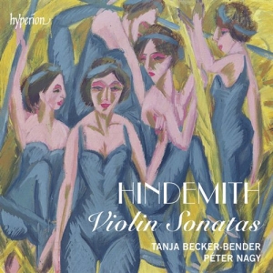 Hindemith - Violin Sonatas i gruppen Externt_Lager / Naxoslager hos Bengans Skivbutik AB (706849)