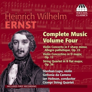 Ernst - Music For Violin And Piano Vol 4 i gruppen Externt_Lager / Naxoslager hos Bengans Skivbutik AB (706885)