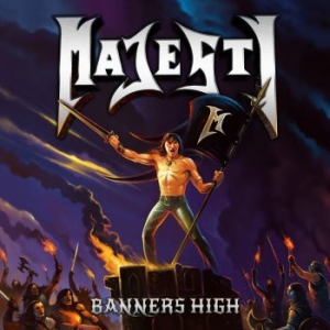 Majesty - Banners High - Ltd.Ed. Digipack i gruppen CD / Hårdrock/ Heavy metal hos Bengans Skivbutik AB (713947)