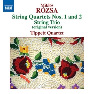 Rozsa - String Quartets i gruppen Externt_Lager / Naxoslager hos Bengans Skivbutik AB (715486)