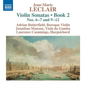 Leclair - Violin Sonatas Book 2 Vol 2 i gruppen Externt_Lager / Naxoslager hos Bengans Skivbutik AB (715501)