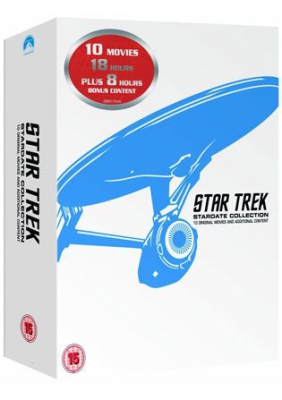 Movie - Star Trek: Films 1-10 ('79-'02) Bd i gruppen Film / star trek hos Bengans Skivbutik AB (737200)