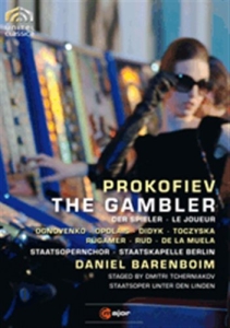 Prokofiev - The Gambler (Blu-Ray) i gruppen MUSIK / Musik Blu-Ray / Klassiskt hos Bengans Skivbutik AB (740268)