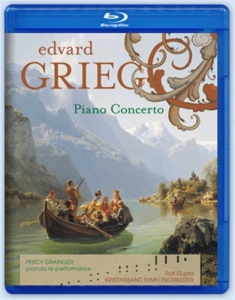Grainger/Kristiansand So/Gupta - Grieg Piano Concerto (Blu-Ray, Audi i gruppen MUSIK / Musik Blu-Ray / Klassiskt hos Bengans Skivbutik AB (740310)