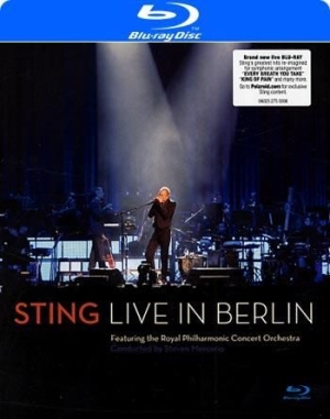 Sting Featuring Royal Philharmonic - Live In Berlin - Bluray i gruppen MUSIK / Musik Blu-Ray / Klassiskt hos Bengans Skivbutik AB (740366)