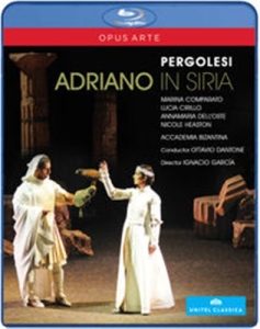 Pergolesi - Adriano In Siria (Blu-Ray) i gruppen MUSIK / Musik Blu-Ray / Klassiskt hos Bengans Skivbutik AB (740604)