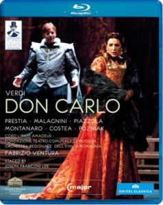Verdi - Don Carlo (Blu-Ray) i gruppen MUSIK / Musik Blu-Ray / Klassiskt hos Bengans Skivbutik AB (741007)