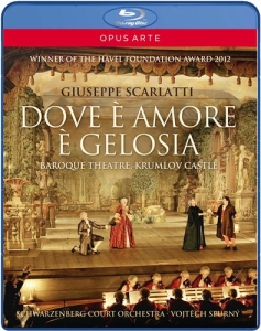 Scarlatti - Dove E Amore E Gelosia (Blu-Ray) i gruppen MUSIK / Musik Blu-Ray / Klassiskt hos Bengans Skivbutik AB (741011)