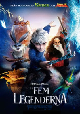 De fem legenderna i gruppen ÖVRIGT / Film BluRay 3D hos Bengans Skivbutik AB (780129)