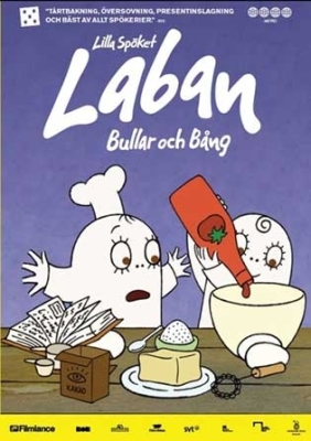 Lilla spöket Laban - Bullar & bång i gruppen ÖVRIGT / Film DVD hos Bengans Skivbutik AB (827986)