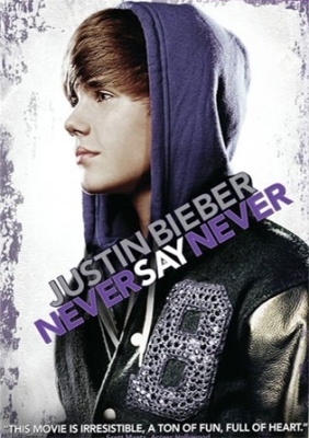 Justin Bieber - Never Say Never in the group OTHER / Music-DVD at Bengans Skivbutik AB (832061)